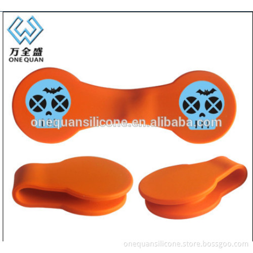 Promotion Gift Affordable Memo Silicone Magnetic paper clip Holder